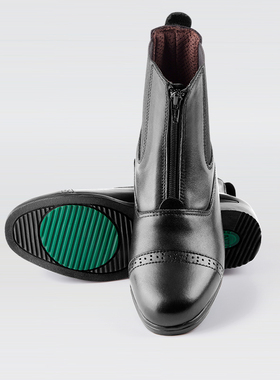 马术马靴真牛皮骑马短靴男女同款马术靴 英式马靴 211/239/453