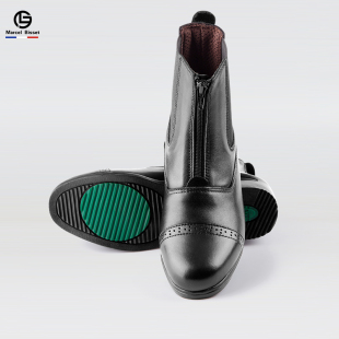 马术靴 239 英式 211 453 马靴 马术马靴真牛皮骑马短靴男女同款