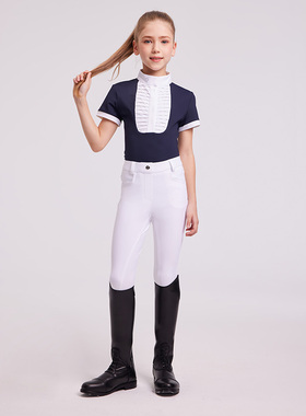 Marcel Bisset 儿童马裤 男女童马术马裤训练全硅胶马术裤626/627