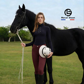 Bisset 硅胶高腰马裤 女款 Marcel 马术裤 骑马防滑裤 012B 112