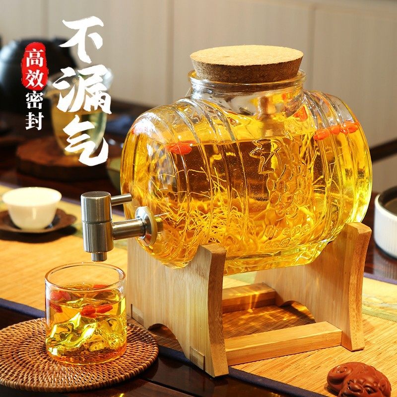 泡酒玻璃瓶家用密封酒罐空瓶人参高档药酒专用酒坛子酒桶自酿酒罐,厨房/烹饪用具,泡酒瓶,淘宝优惠券,粉丝福利购,淘宝优惠卷