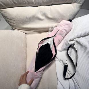 廉航神器U型枕！旅行枕头可填充衣服行李枕套柔软毛绒填充多功能