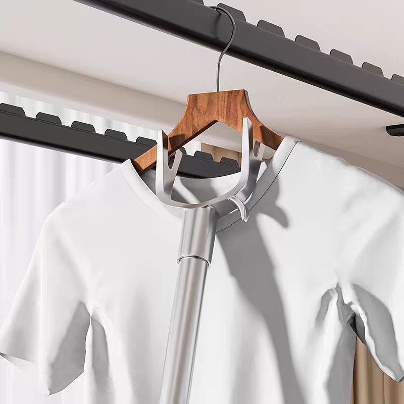 晾衣杆不锈钢衣叉伸缩撑衣杆家用晒衣杆一根单杆凉衣服叉丫凉衣捍