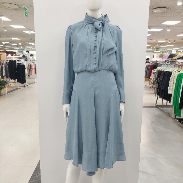 系带领高领可拆卸排扣长袖韩国