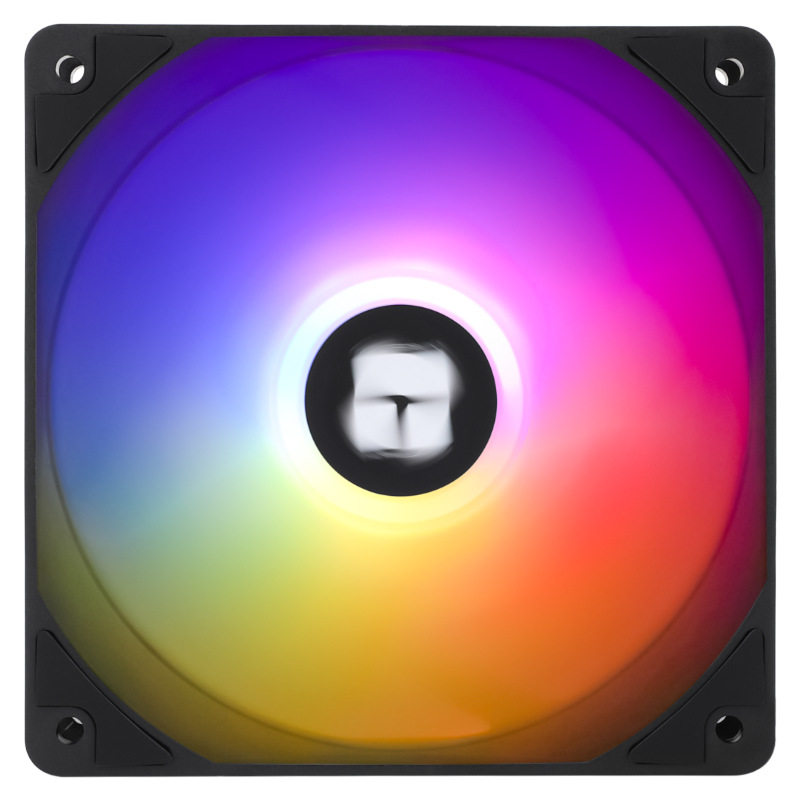 利民(Thermalright)TL-C12C-S 黑色argb12cm机箱风扇 argb 风扇图片