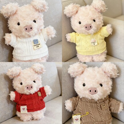 仅衣服/jellycat18cm卷毛小猪衣服little小狗春夏透气衫玩偶娃衣