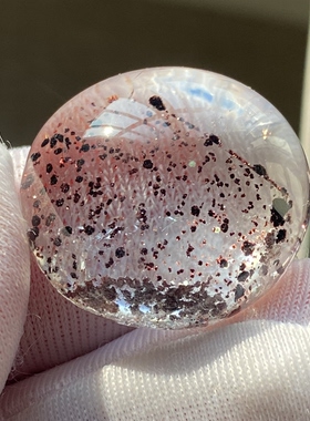 天然水晶包裹体紫色矿石吊坠裸石男女款水晶项链挂坠饰品一物一图