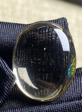 天然黄水晶七彩方柱石吊坠包裹体水晶项坠 一物一图