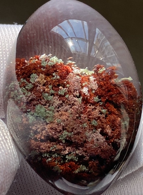 天然水晶彩幽灵吊坠裸石男女款幽灵饰品项链 一物一图
