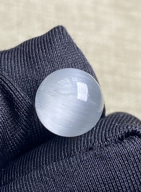 天然水晶顺发蓝兔毛吊坠圆珠DIY兔毛单珠饰品项链9.5mm一物一图