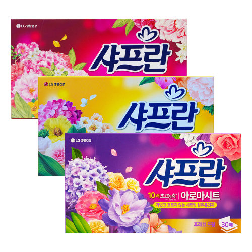 韩国LG柔顺纸玫瑰薰衣草