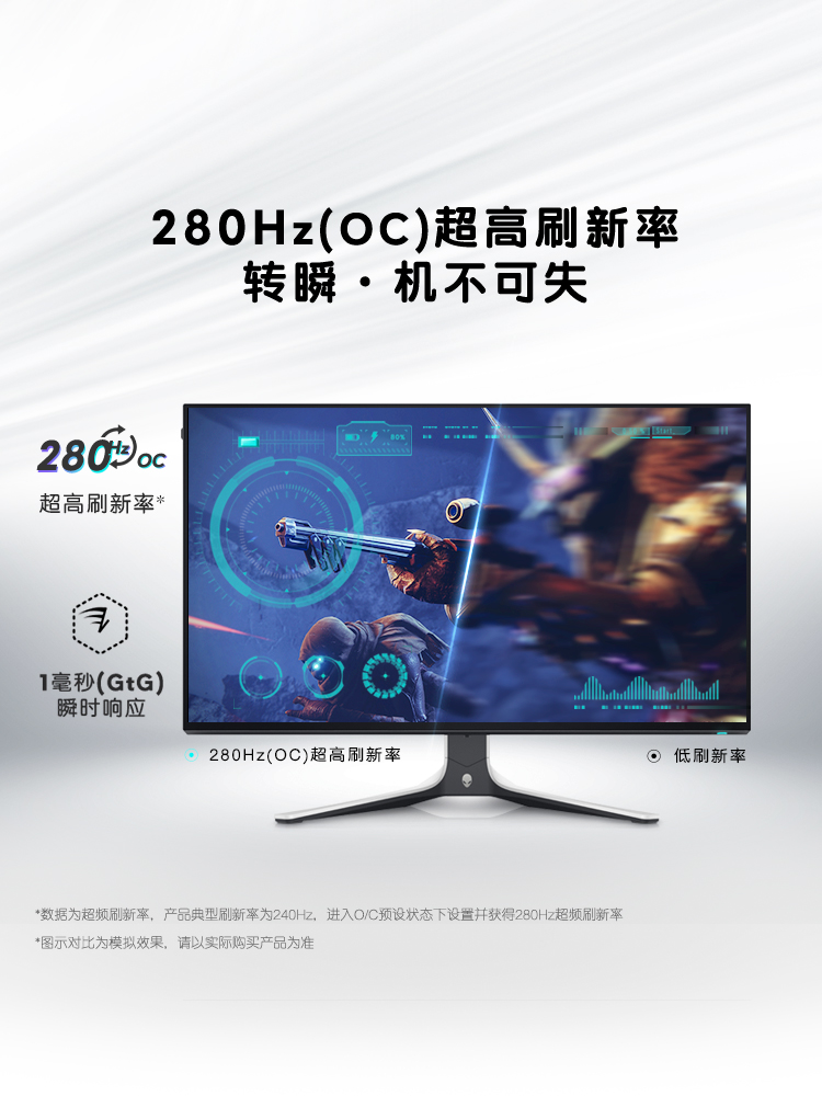 外星人280Hz27英寸显示器