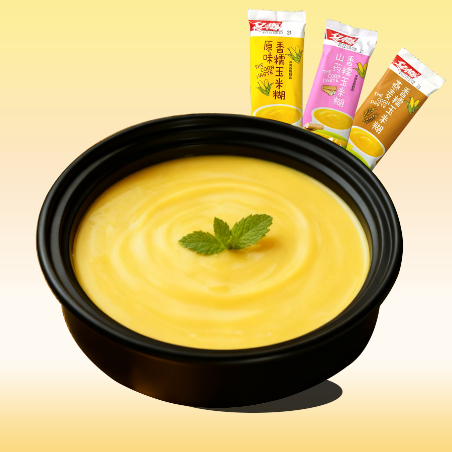 冬梅原味山药燕麦香糯甜玉米糊即食冲饮代餐玉米粉营养早餐粥包邮
