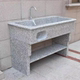 洗衣池阳台家用带搓衣板一体台盆户外庭院天然大理石水槽整石水池
