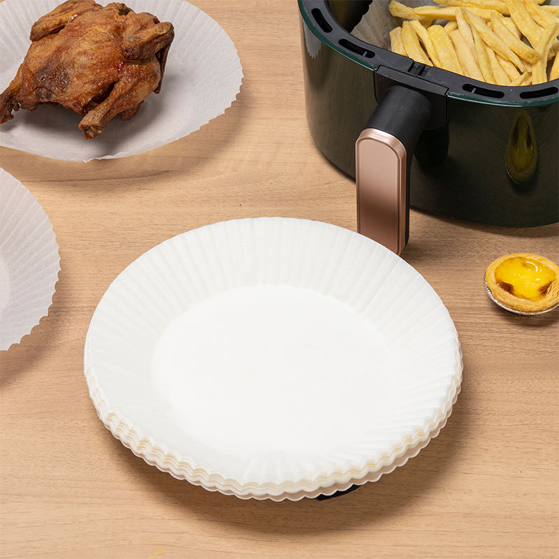 空气炸锅专用纸烤盘吸油纸垫纸家用食物硅油纸锡纸碗烘焙锅子电炸
