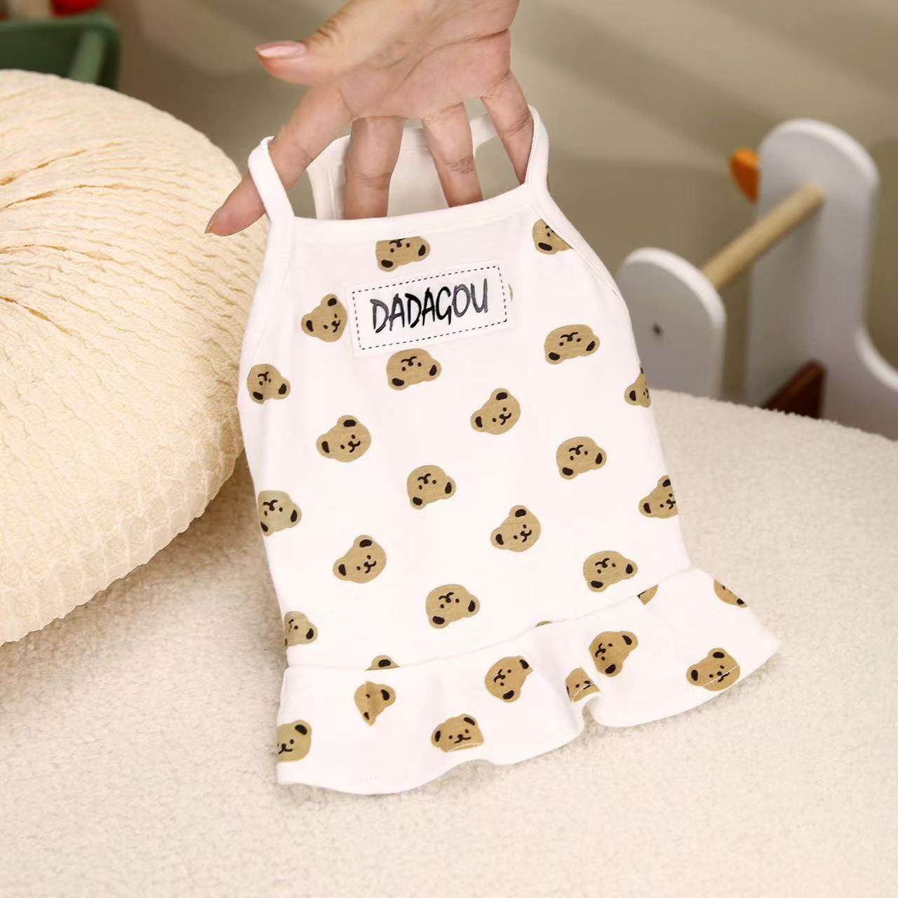 宠物小熊棉背心猫咪可爱狗狗衣服