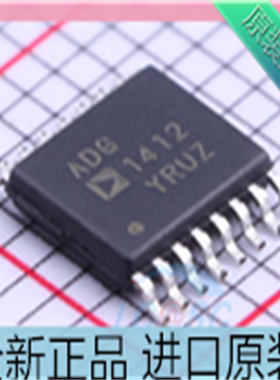 ADG1412 ADG1412YRU ADG1412YRUZ 贴片TSSOP-16 进口原装
