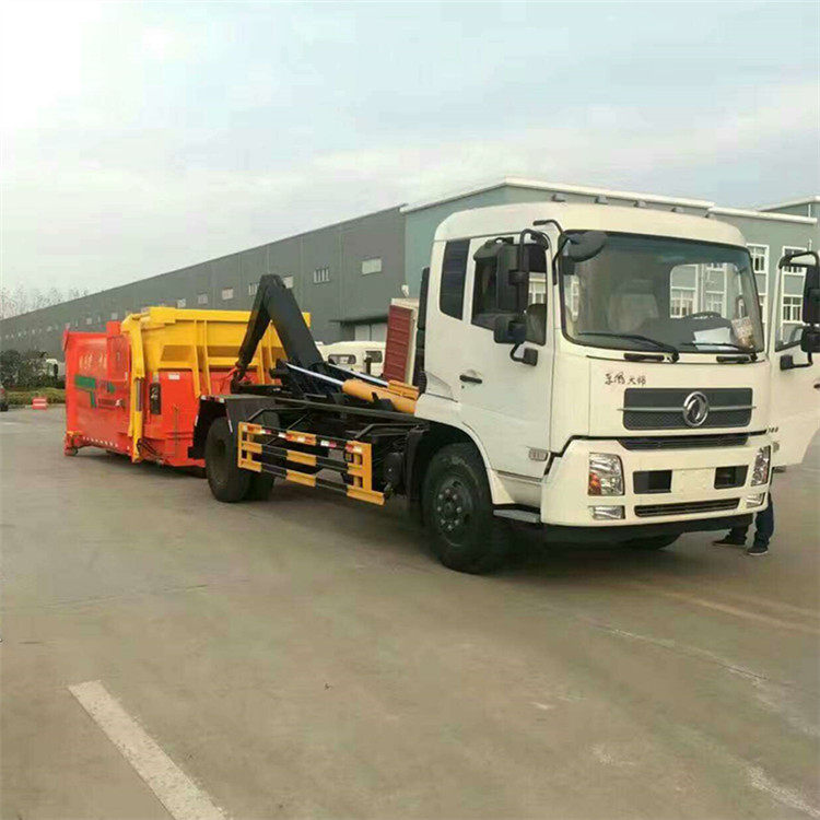 程力威钩臂垃圾车车厢可卸式收集车源头厂家可分期促销热卖