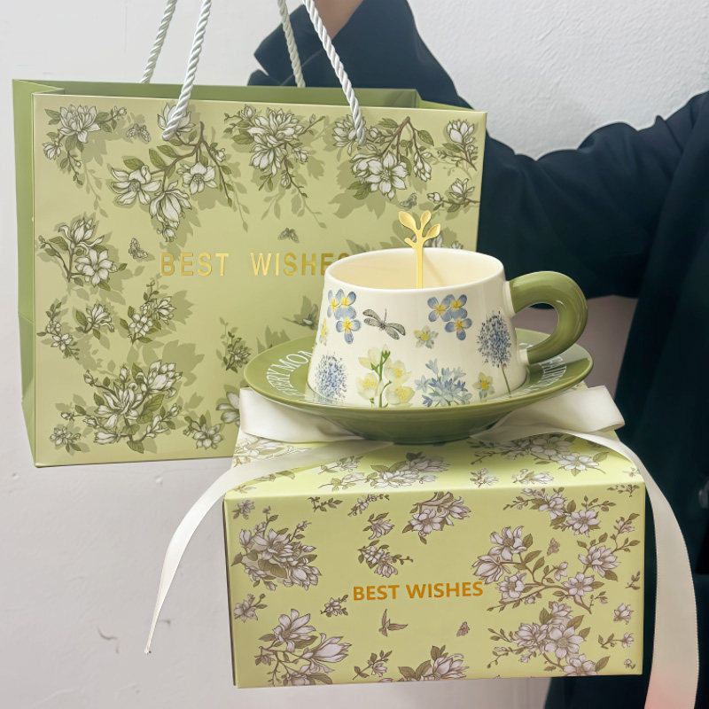生日礼物女生陶瓷马克杯