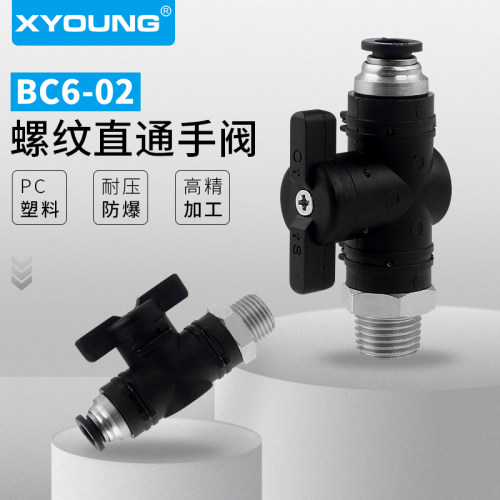 BC-6-01管道型快插接头XYOUNG