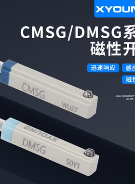 CMSG-020气动磁性开关感应器DMSG气缸传感器F-MQS感应开关扎带