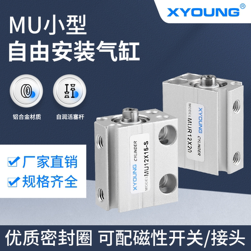 心扬XYOUNG小型自由安装型气缸MU