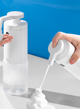 电动打泡器洗面奶起泡机洗脸洗发水泡沫喷枪神器自动感应洗手液器