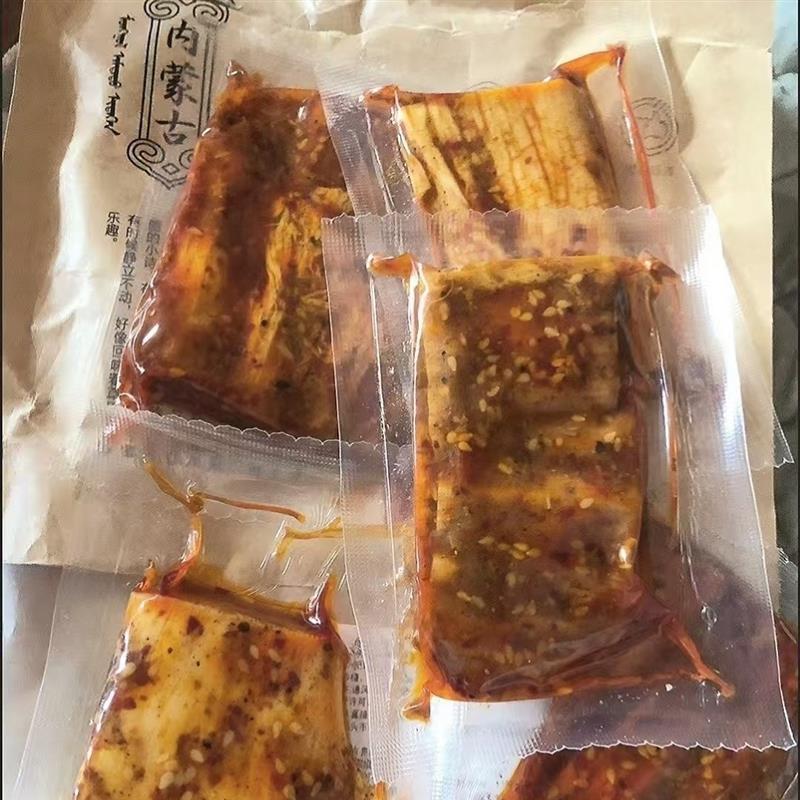 大块牛板筋1斤装正宗内蒙特产牛板筋大块整块250克休闲零食