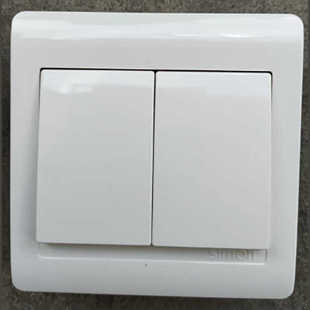 西蒙开关插座西蒙50系列不带荧光50G工程二开单控控面板G51021