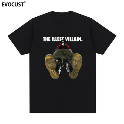 Theillestvillain面具短袖T恤