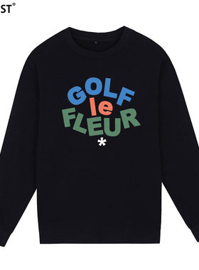 GOLF WANG Le Fleur圆领卫衣Flower Tyler The Creator嘻哈男女潮