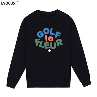 GOLF WANG Le Fleur圆领卫衣Flower Tyler The Creator嘻哈男女潮