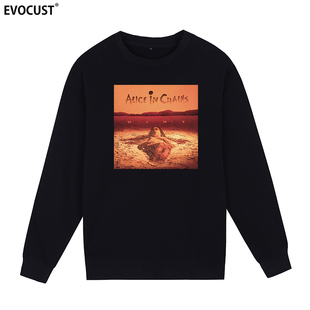 ALICE IN CHAINS爱丽丝囚徒Dirt摇滚乐队复古怀旧男女圆领卫衣