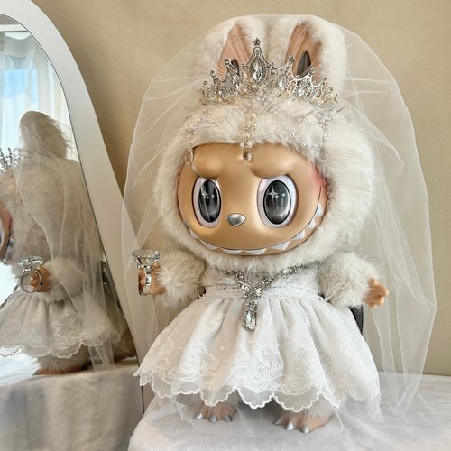 大首领大天使婚纱西装娃衣套装