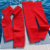 套冰袖 露指防晒护手臂袖 套男女生通用表演出跳舞蹈摆拍红色手袖 子