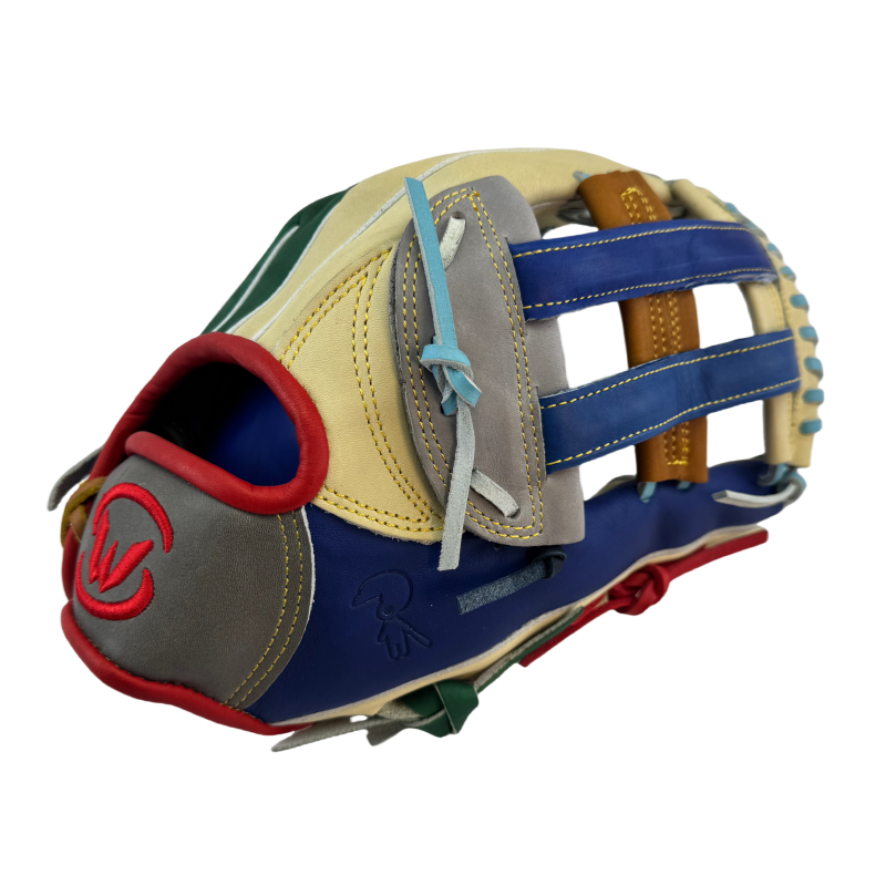 WHOSA专业全牛皮硬式垒球手套