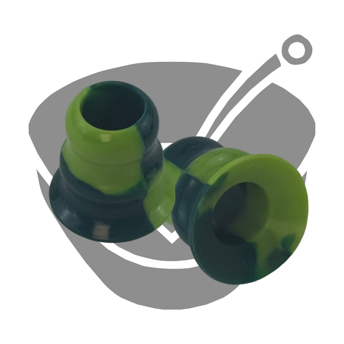 毅挚棒垒球 WHOSA 棒球打击棒尾减震硅胶握把 打击辅助器