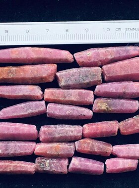 新货 天然红宝石原石晶体A02A-7 晶形完好 颜色漂亮 难得学习样品