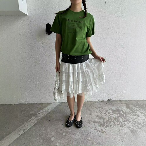 TRUST ME2026夏季清新文艺小英文印花宽松百搭洋气圆领短袖T恤女