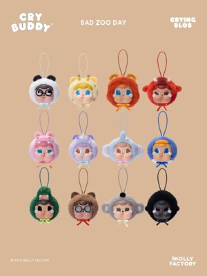 See zoo day 泰国限定扭蛋全新Molly factory too cute to cry