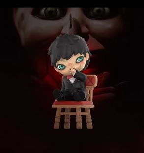 POPMART泡泡玛特Hirono × Dead Silence Figure小野死寂联名吊卡