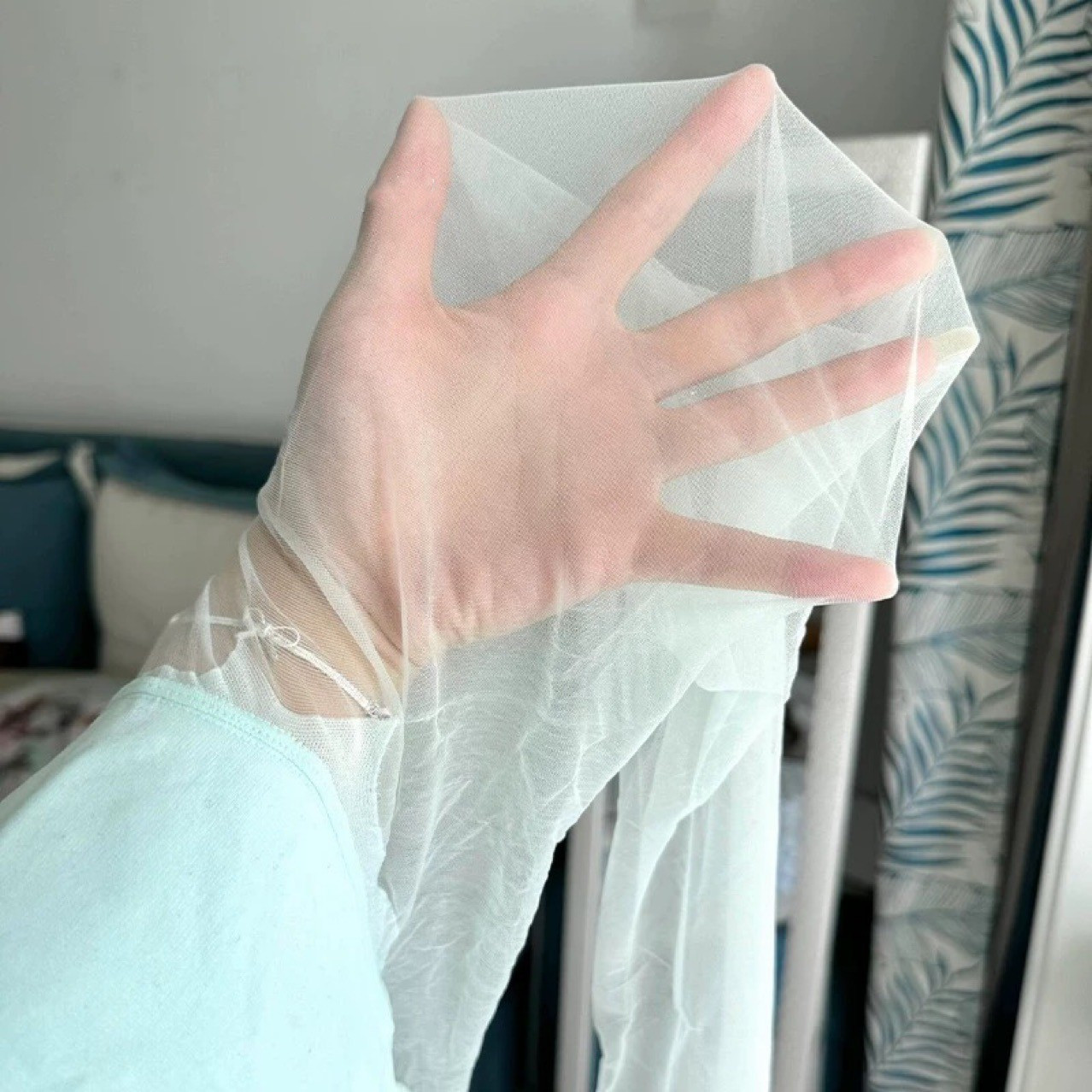 薄荷曼波丝袜女薄款防勾丝绿色美肤袜高透0d超薄显白连裤袜子夏季