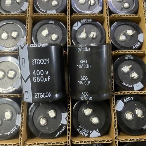 议价STGCON 400V 680μF电容耐高温105℃可维修