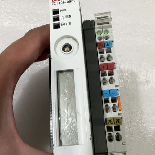议价倍福 PLC模块 CX1100-0002，实物图片，外观破损可维修