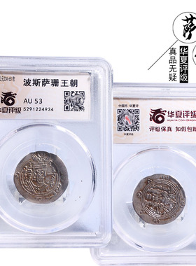丝绸之路货币华夏评级小萨珊银币