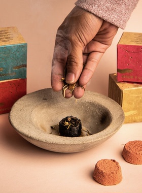 Slowood Sagrada Madre圣烟礼盒香束自然线香礼盒室内香薰香插