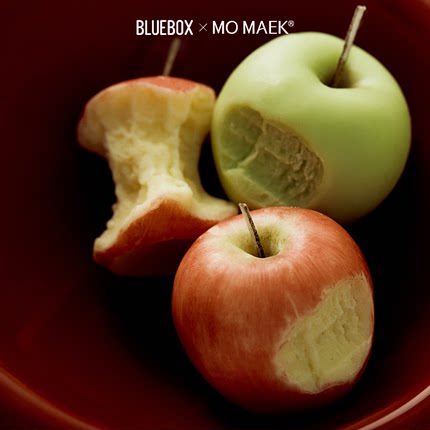 蓦刻momaek香薰蜡烛手绘苹果蜡烛高级创意礼品节日礼物