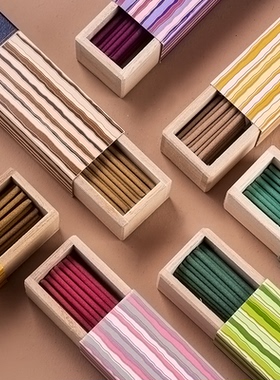 日本香堂NipponKodo吉祥如意沉香线香自然檀香香薰家用室内持久香