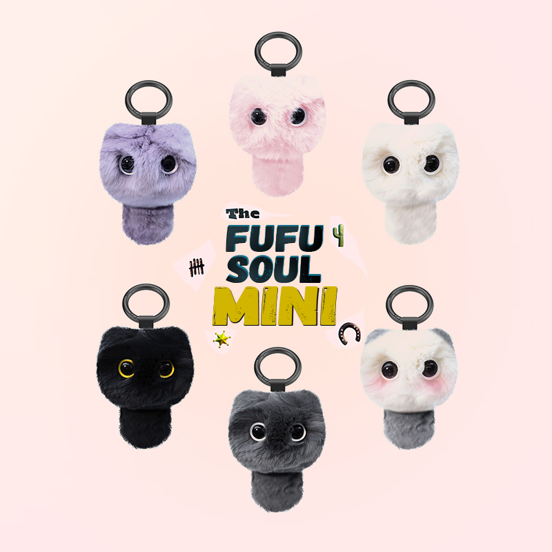 FUFUSOUL香氛潮玩公仔獭兔毛