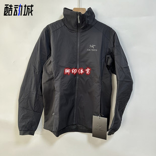 Arcteryx始祖鸟 Atom Jacket 纯色立领拉链户外软壳外套 女款